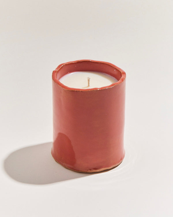 Valerie Vigar x Of Note Candle - earthy red