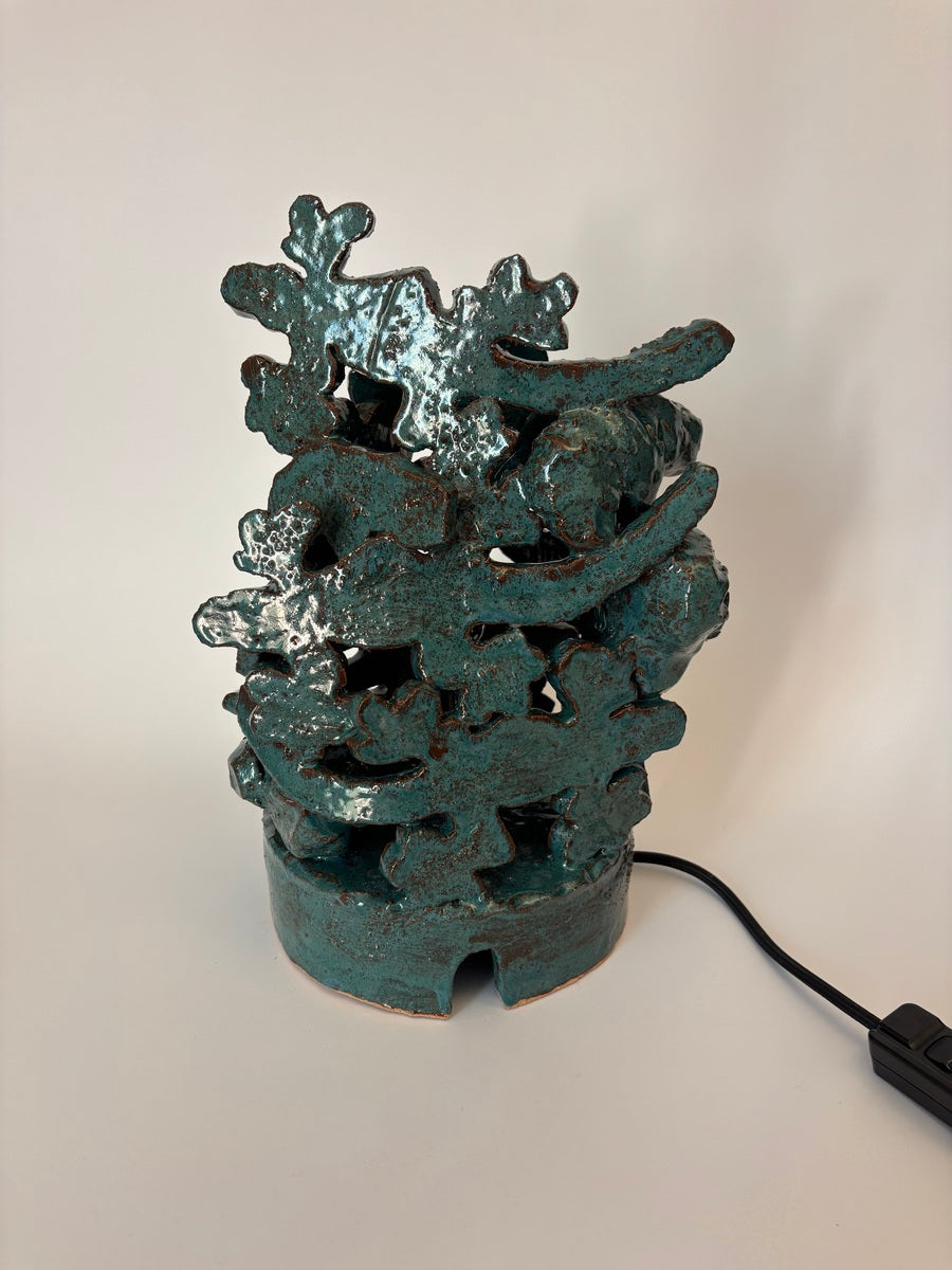 Midnight Gecko lantern