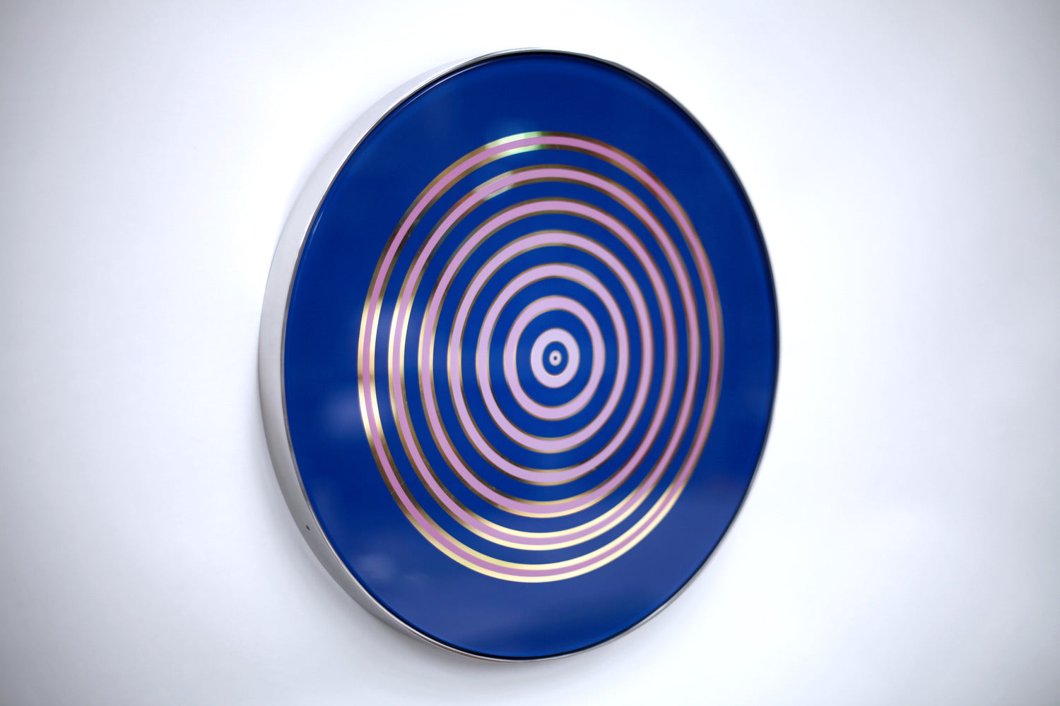 Brilliant Blue / Dusty Pink