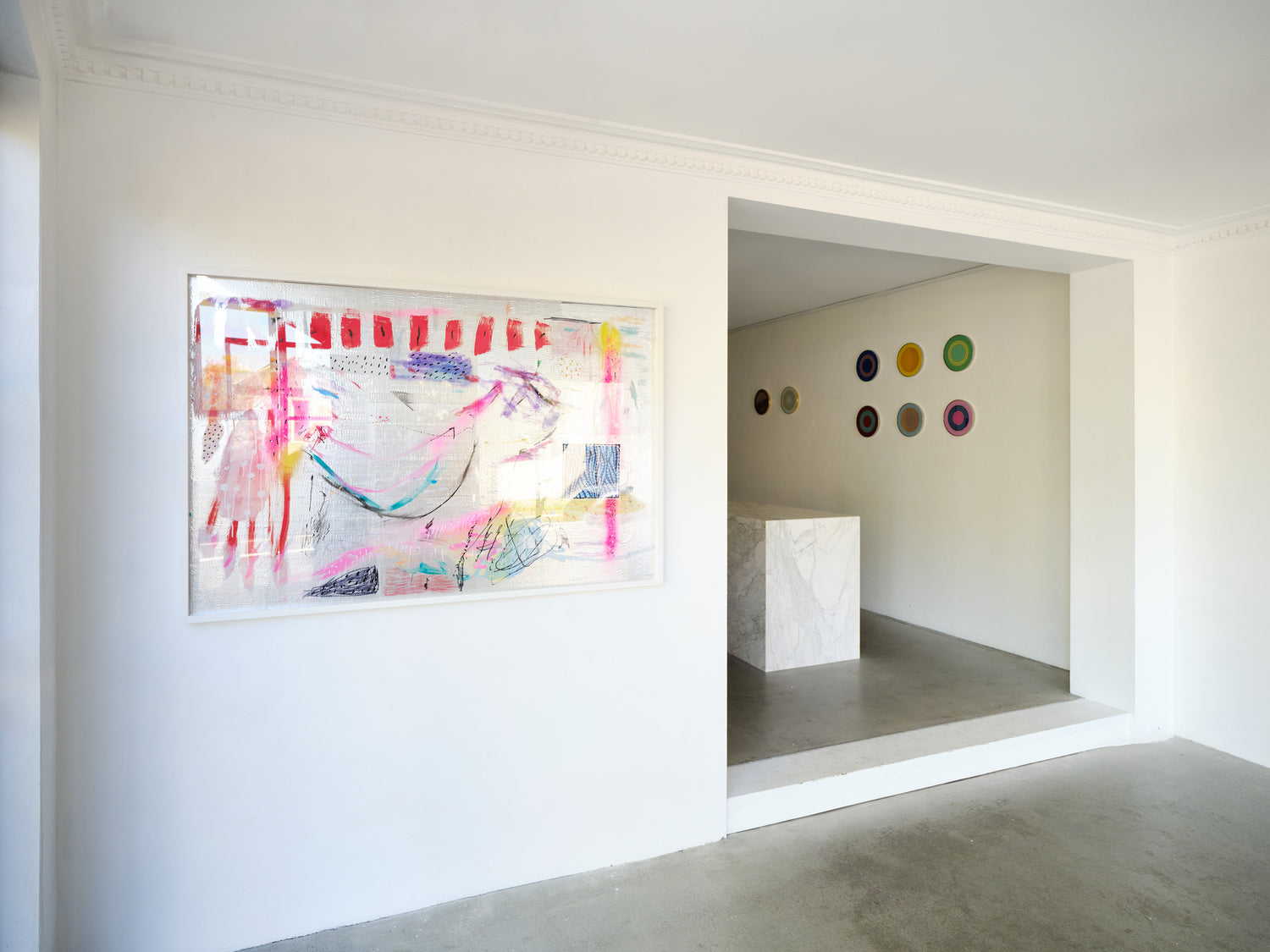 Dusty Blue / Vermillion