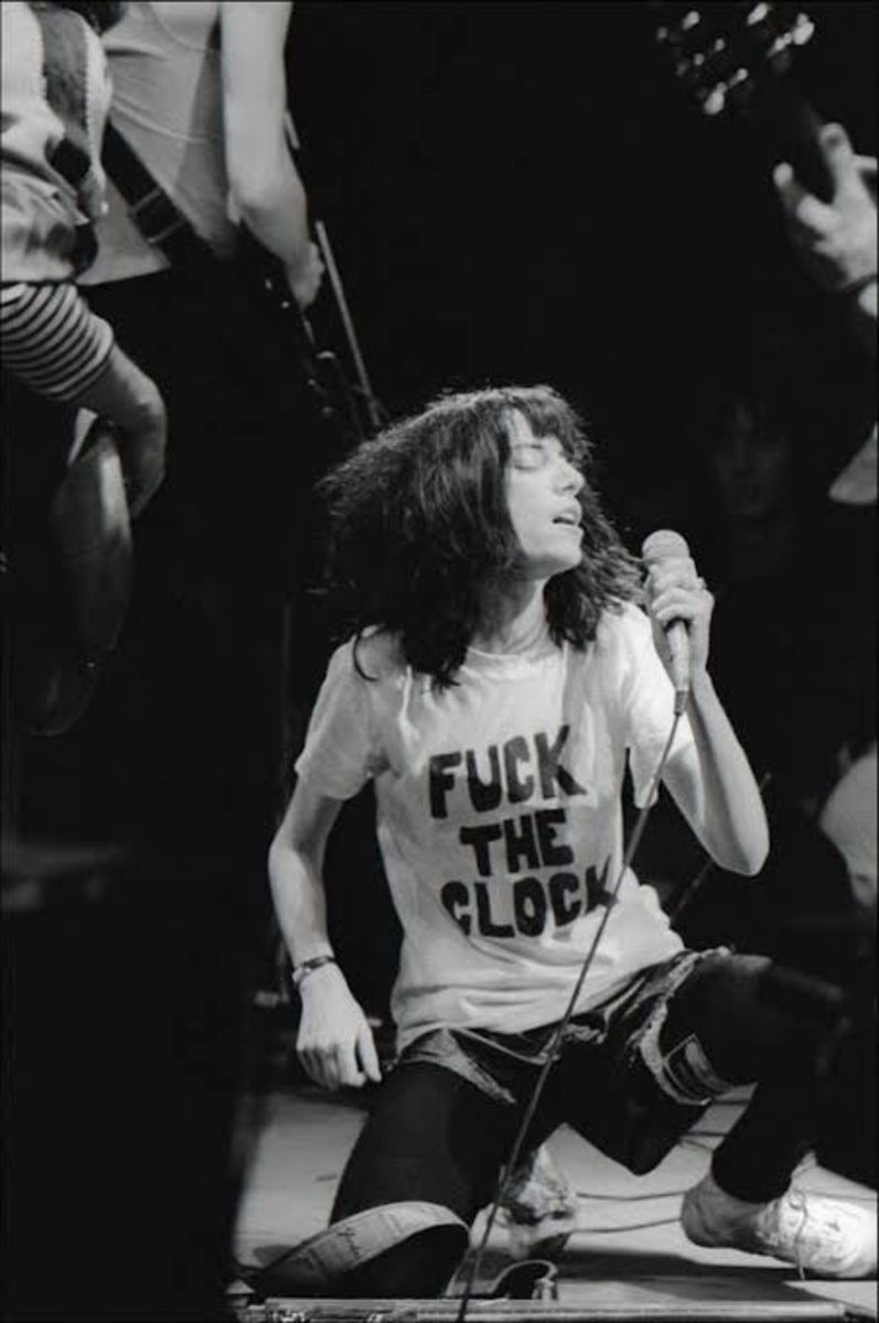 Patti Smith NYC 1977 "Every year Patti Smith plays a New Year's Eve Concert" by Allan Tannenbaum